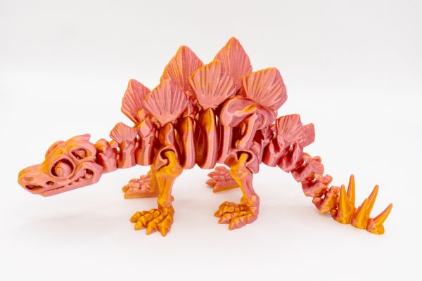 Dinozaur Stegorys – ruchoma figurka 3D