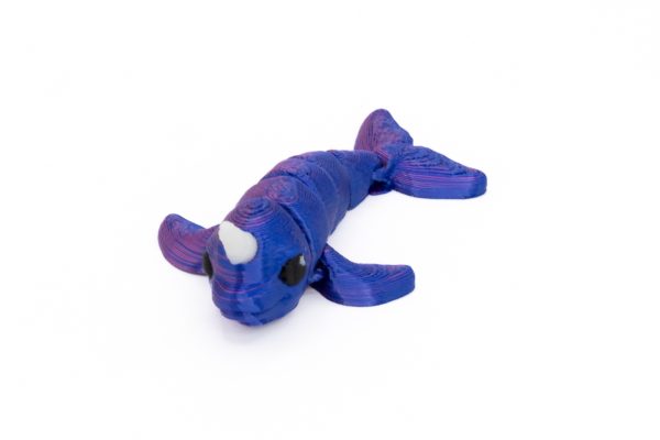 Rogfin – delfin jednorożec 3D z ruchomym ciałem