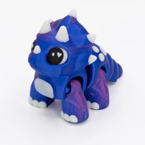 Dinozaur Tiko – triceratops 3D 11 cm