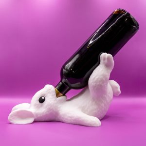 Zajączek 3D na butelkę – zabawny stojak wielkanocny