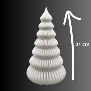 choinka biała 21 cm