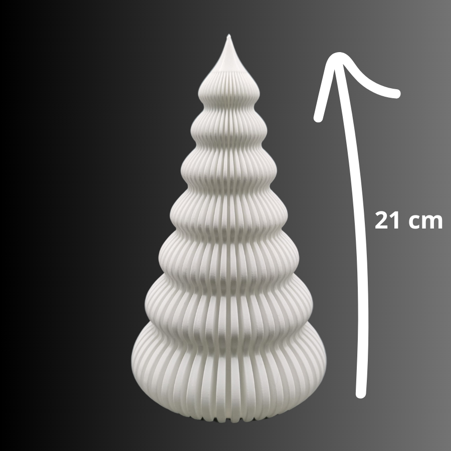 choinka biała 21 cm